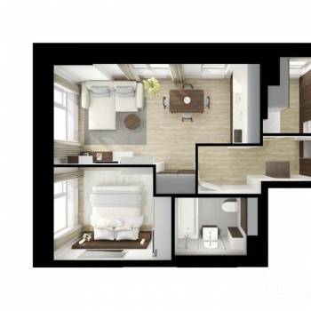 Продается 2-х комнатная квартира, 42,6 м²