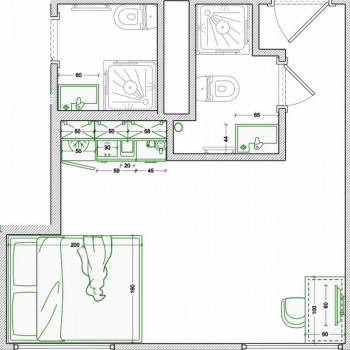 Сдается 1-комнатная квартира, 21 м²