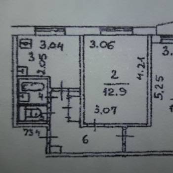 Сдается 2-х комнатная квартира, 46 м²