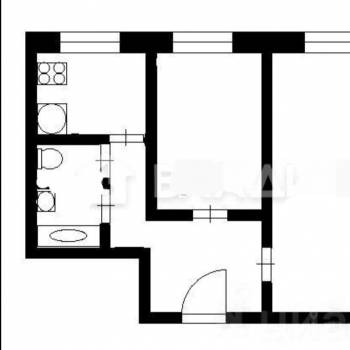 Продается 2-х комнатная квартира, 45 м²