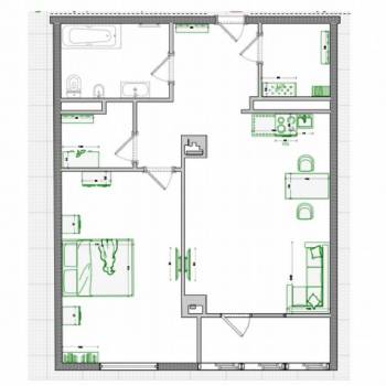 Продается 2-х комнатная квартира, 74,3 м²