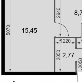 Продается 2-х комнатная квартира, 39,7 м²