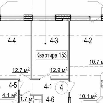 Продается 2-х комнатная квартира, 59,9 м²