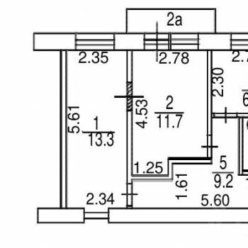 Продается 2-х комнатная квартира, 47 м²