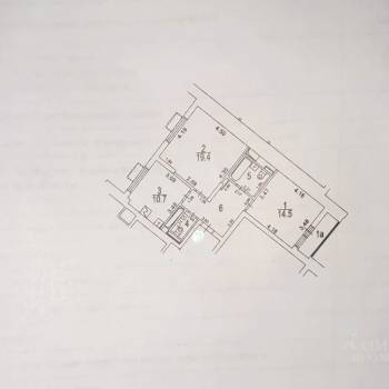 Сдается 2-х комнатная квартира, 60 м²
