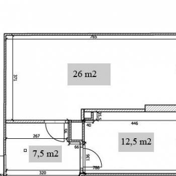 Сдается 1-комнатная квартира, 52 м²