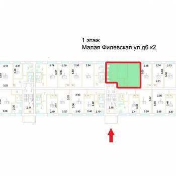 Продается 2-х комнатная квартира, 38,4 м²