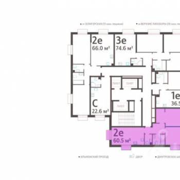 Продается 3-х комнатная квартира, 60,6 м²