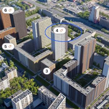 Сдается 1-комнатная квартира, 52,1 м²