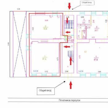 Продается 1-комнатная квартира, 80 м²