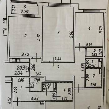 Продается 3-х комнатная квартира, 82,2 м²