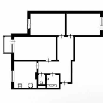 Продается 3-х комнатная квартира, 80 м²