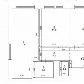 Продается 2-х комнатная квартира, 58,4 м²