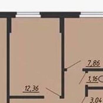 Сдается 2-х комнатная квартира, 45 м²