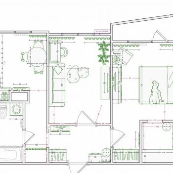 Продается 2-х комнатная квартира, 50 м²
