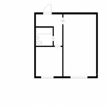 Продается 1-комнатная квартира, 39 м²