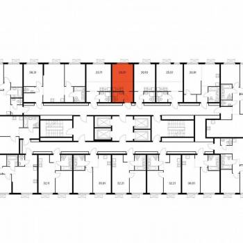 Продается 1-комнатная квартира, 19,2 м²