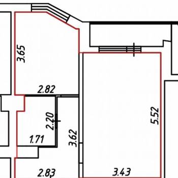 Продается 1-комнатная квартира, 40 м²