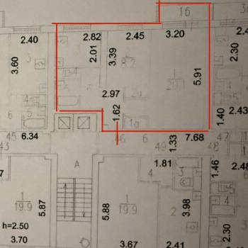Продается 2-х комнатная квартира, 44,8 м²