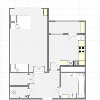Продается 1-комнатная квартира, 38 м²