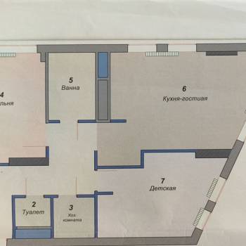 Продается 2-х комнатная квартира, 66,9 м²