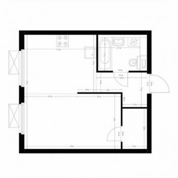 Сдается 1-комнатная квартира, 32 м²