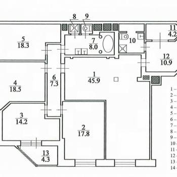 Продается Многокомнатная квартира, 152,1 м²