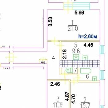 Продается 1-комнатная квартира, 41 м²