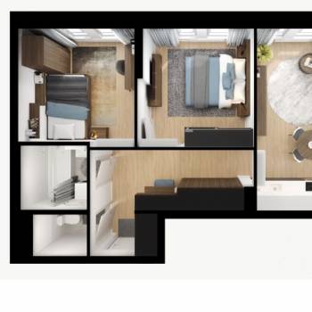 Продается 2-х комнатная квартира, 52 м²