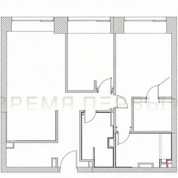 Продается 2-х комнатная квартира, 82,8 м²