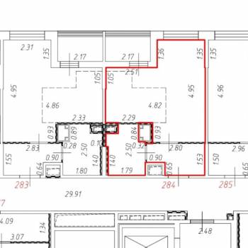 Продается 1-комнатная квартира, 27,3 м²