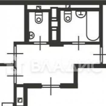 Сдается 2-х комнатная квартира, 55 м²