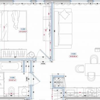 Сдается 1-комнатная квартира, 42 м²