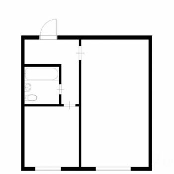 Продается 1-комнатная квартира, 32,8 м²