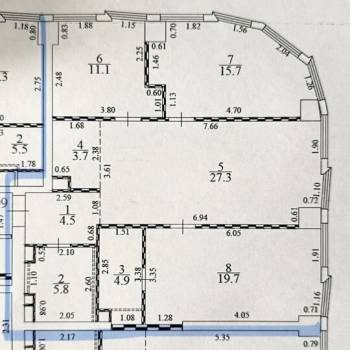 Продается Многокомнатная квартира, 92,7 м²