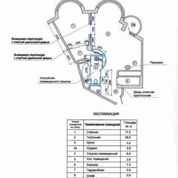 Сдается 1-комнатная квартира, 75 м²