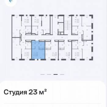 Продается 1-комнатная квартира, 23 м²