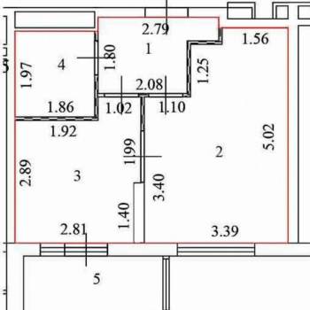 Продается 1-комнатная квартира, 31,7 м²