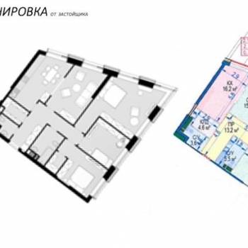 Продается Многокомнатная квартира, 114,1 м²