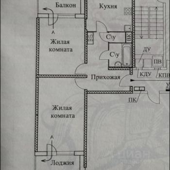 Сдается 2-х комнатная квартира, 60 м²