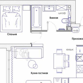 Сдается 2-х комнатная квартира, 52 м²