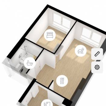 Продается 1-комнатная квартира, 40,1 м²