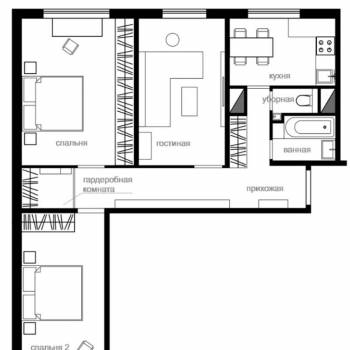 Продается 3-х комнатная квартира, 65 м²