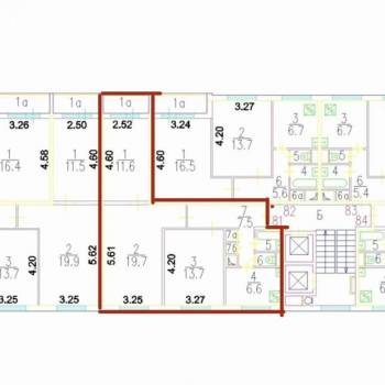Продается 3-х комнатная квартира, 63 м²