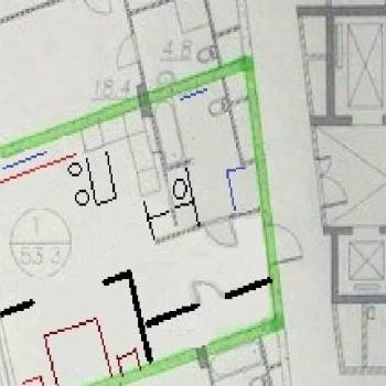 Продается 2-х комнатная квартира, 53,7 м²