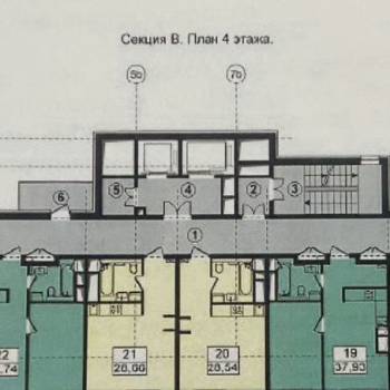 Продается 1-комнатная квартира, 35,5 м²