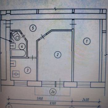 Сдается 2-х комнатная квартира, 43,1 м²