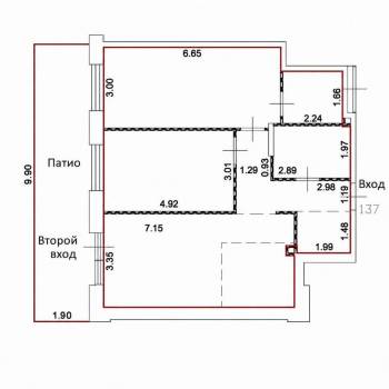 Продается 3-х комнатная квартира, 79 м²