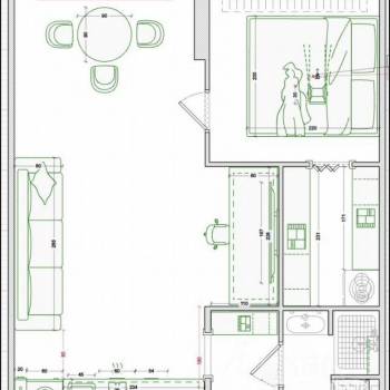 Продается 2-х комнатная квартира, 41,5 м²