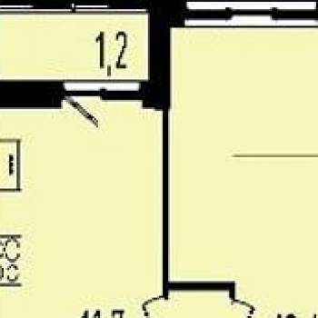 Продается 1-комнатная квартира, 36,9 м²